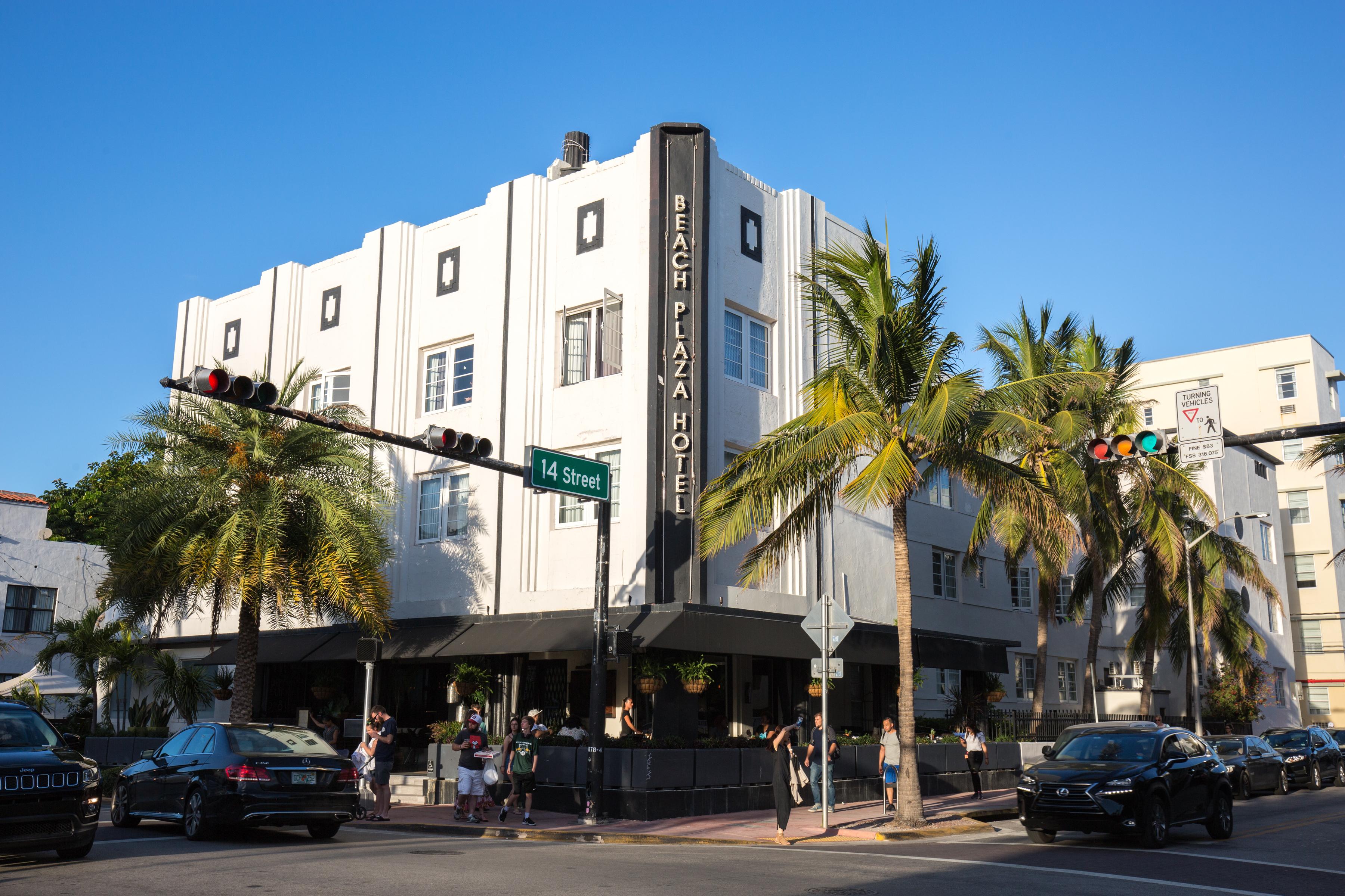 South Beach Plaza Hotel Miami Beach Kültér fotó